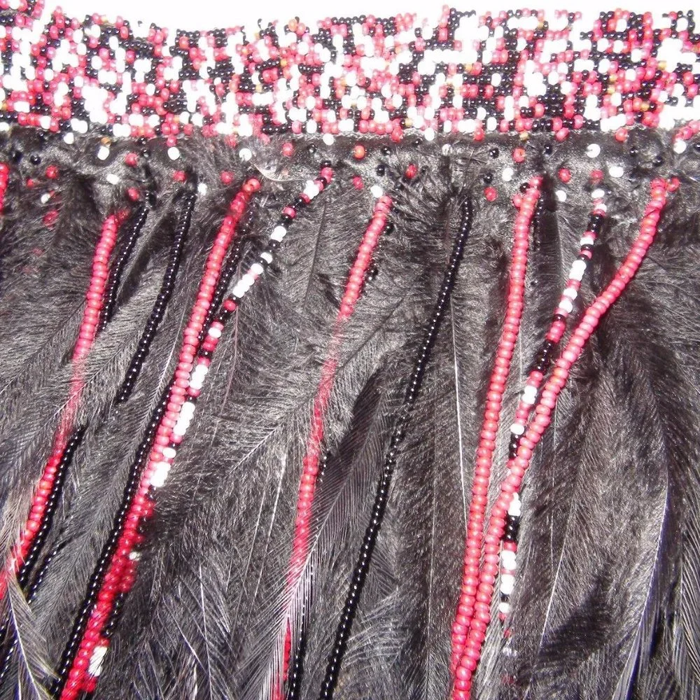 NWOT Valentino Garavani Ricamo Mini Beaded Feather Evening Shoulder Bag - Picture 3 of 10